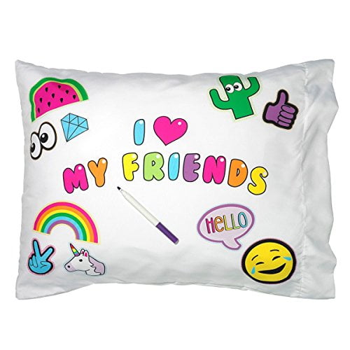 3C4G I I Heart My Friends Autograph Pillowcase