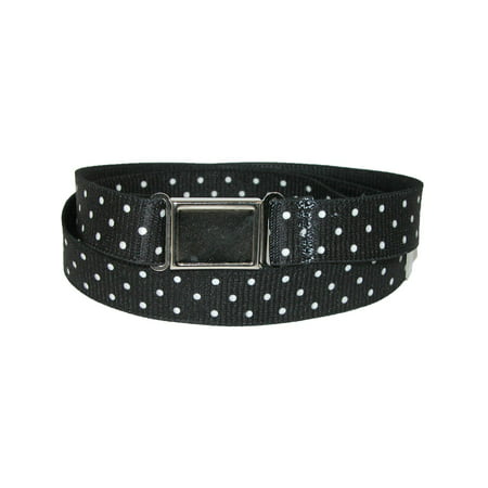 Size one size Women's Plus Size Magnetic Buckle Stretch Belt with Polka