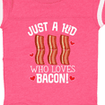 thumbnail image 4 of Inktastic Just a Kid Who Loves Bacon Boys or Girls Baby Bodysuit, 4 of 5