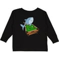 thumbnail image 3 of Inktastic Pool Shark Boys or Girls Long Sleeve Toddler T-Shirt, 3 of 5