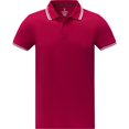 thumbnail image 1 of Elevate - Polo Amarago de Manga Corta para Hombre (Rojo), 1 of 4
