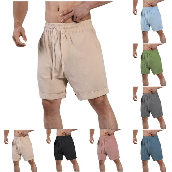 ZZwxWA Mens Athletic Shorts Sales Fashion Trousers Elastic Oversize Cozy Style Printed Short Pants Sports Male Clothing Holiday Beach Casual Shorts Workwear Breathable Drawstring Pants