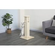 Go Pet Club F60 35 in. Beige Scratching Post