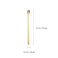 thumbnail image 2 of 6Pcs Stainless Steel Spoon Mixing Spoons Painting Coffee Scoop Stirring Spoons, 2 of 8