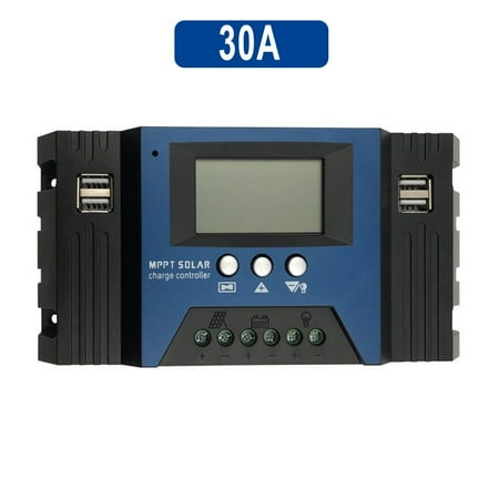 

MPPT Solar Charge Controller 12V/24V 30A Pv Charge Controller Daul 4USB