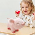 thumbnail image 5 of Realistic Wild Boar Plush Toy, Lifelike Stuffed Animal Doll with Detailed Features, 5 of 8