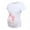 Pink, variant on Aoochasliy Womens Tops Plus Size Short Sleeve Maternity Short Sleeve Letter Print Tops T-shirt Pregnancy Clothes