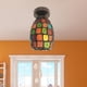 thumbnail image 5 of Lámpara de tejado empotrada de mosaico moderno de , accesorio de iluminación para dormitorio, decoración de Hotel, luces de iluminación Yuyangstore Lámpara de techo, 5 of 8