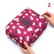 thumbnail image 1 of coreano bolsa de maquillaje organizador bolsa de cosméticos de viaje artículos de tocador bolsas impermeable cremallera oxford tela flores artículos de tocador bolsa de cosméticos de almacenamiento, 1 of 4