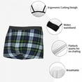 thumbnail image 7 of Clan MacLeod Tartan Underwear Men Breathbale Geometric Scottish Plaid Boxer Briefs Shorts Panties Soft Underpants For Homme, 7 of 7