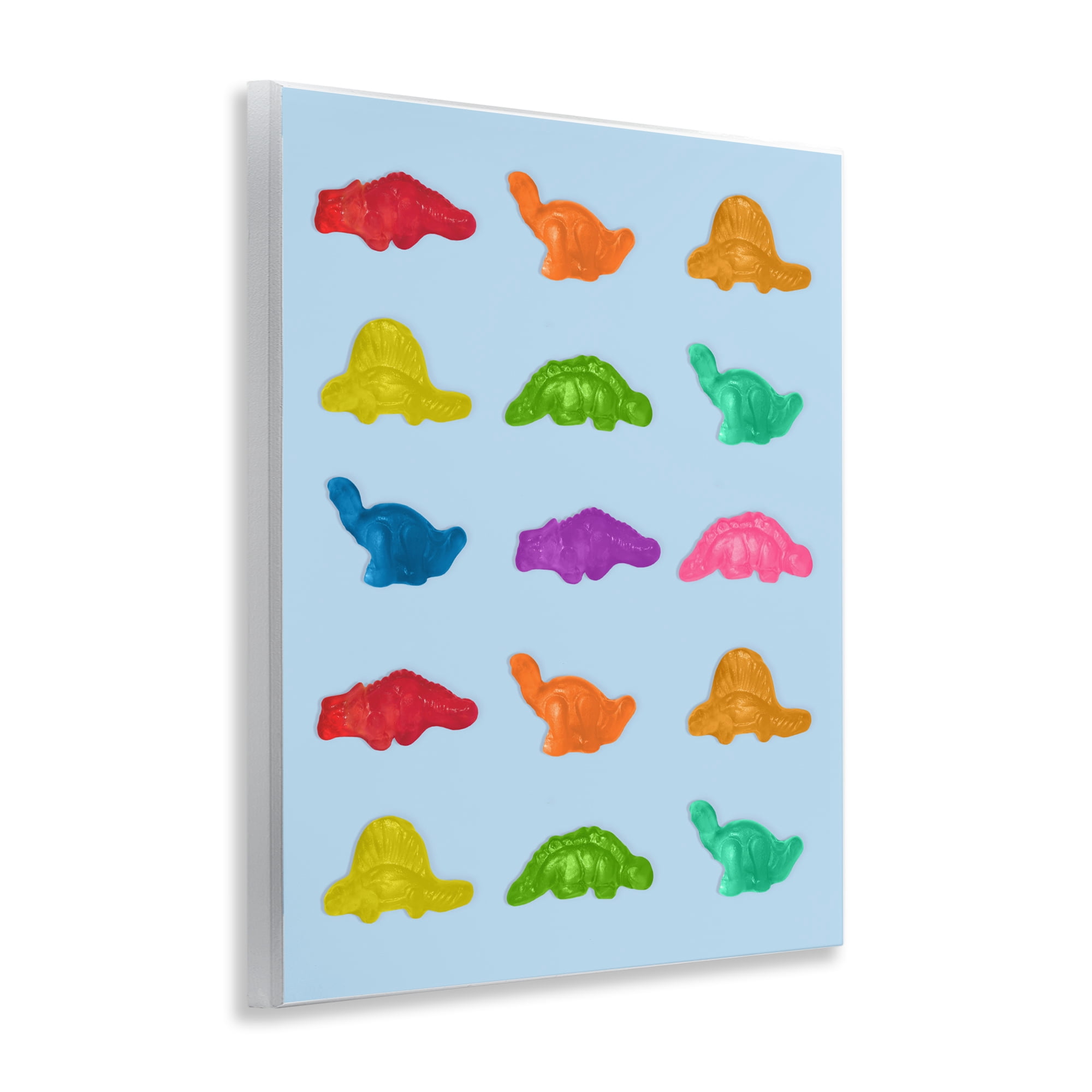 Stupell Industries Colorful Dinosaur Candies Wall Plaque Art, design by LISH Creative