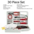 thumbnail image 3 of Stalwart Roadside Emergency Car Kit - 30-Pc Set with Jumper Cables and Case, 3 of 6