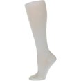 thumbnail image 1 of Girls School Uniform Knee High Bamboo Ribbed Socks 2 Pair Pack, 1 of 2