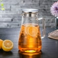 thumbnail image 4 of Water Bottle Kettle High Borosilicate Glass Explosion-Proof Cold Kettle With Lid And Filter Can Be Used For Electric Furnace, 4 of 7