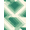 Green Cream, Pattern 3, variant on ODIKA Transitional Boho Ombre Geometric With Pinstripe Detail Accents Stain Resistant Low Profile for Dorm Room, Small Living Apartment