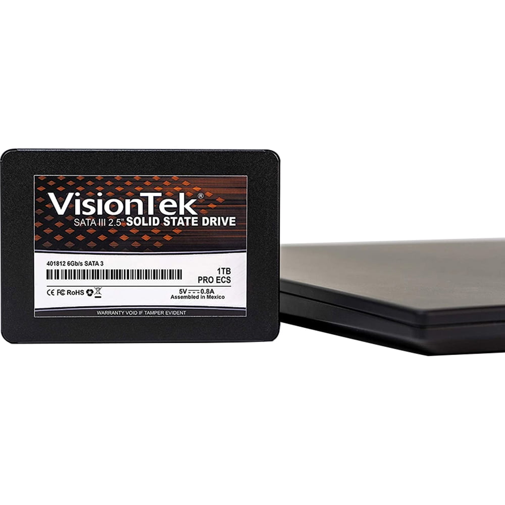 VisionTek 2TB PRO ECS 7mm 2.5 Inch SATA III Internal Solid State Drive with 3D TLC NAND Technology for Desktop Computers, Laptops and Mac Syst並行輸入 VisionTek - 901301 - VisionTek PRO ECS 2 TB Solid State Drive