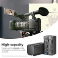 thumbnail image 3 of Batería de repuesto Neewer NP-F750 5600 mAh, paquete de 2 con cargador, 3 of 7