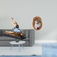 thumbnail image 2 of Figura decorativa de bailarina de ballet, estatua de bailarina, figura de escritorio de regalo para chimenea, decoración de restaurante con marco de r, 2 of 8