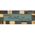 thumbnail image 2 of Greene, Taylor 32x15 Black Ornate Wood Framed with Double Matting Museum Art Print Titled - Without Faith, 2 of 4