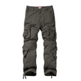 thumbnail image 3 of Pantalones Cargo Match Wild para Hombre Corte Regular R-Verde Talla 30, 3 of 6