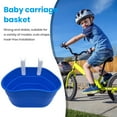 thumbnail image 4 of Kids Bike Basket with Straps Design, Handlebar Bicycle Basket for Children Bike Accessories, 4 of 7