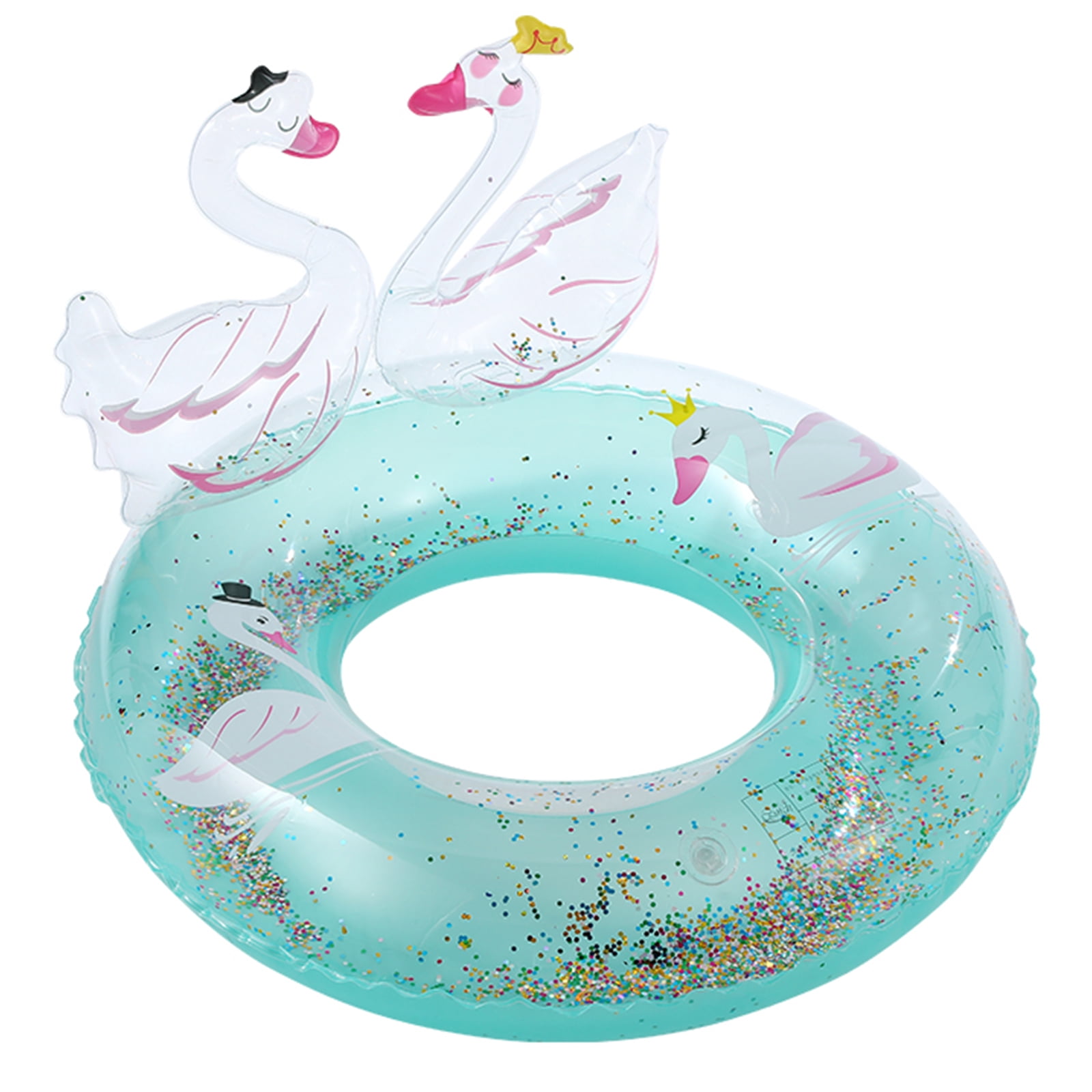 Inflatable Baby Float Cute Duck Swim Ring For Kids Cartoon Pvc Children