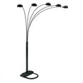 thumbnail image 2 of ORE International 5 Arms Arch Floor Lamp, Black, 2 of 2