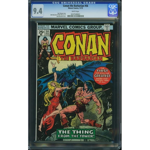 Conan the Barbarian #56 - CGC 9.4 Comic Book
