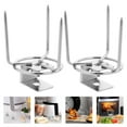 thumbnail image 2 of 2 Pcs Fourchettes à Viande en Acier Inoxydable pour Rôtissoire, Fourchettes de Gril BBQ Tiges de Broche de Rôtissoire Fourchettes à Viande Robustes pour Rôtissoire de Poulet Extérieure Accessoires de Cuisson et de Grillade, 2 of 8