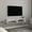 White, variant on Modern TV Stand, White Color - Complements Living Room Décor
