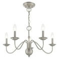 thumbnail image 4 of Livex Lighting - Windsor - 5 Light Chandelier in Traditional Style - 24 Inches, 4 of 10