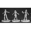 Reaper Miniatures Zombie Strippers (3) #50213 Chronoscope D&D RPG Mini Figure