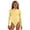 Yellow, variant on BaoFuBaoMei Girls 1 Piece Swimsuits Mock Neck Long Sleeve Bathing Suit Polka Full Coverage Swimwear Summer Beach Swim Set