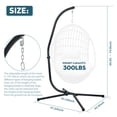 thumbnail image 2 of Aoodor Hammock Steel Stand Only C-Stand for Hanging Hammock Chairs - 300 Pound Capacity - N/A, 2 of 5