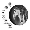 thumbnail image 4 of Sikiie Running horses Print PVC Leather Spare Tire Wheel Cover Spare Tire Cover, for Car Truck SUV Camper Trailer Universal Fit-17 inch, 4 of 6