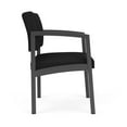 thumbnail image 2 of Pemberly Row Chaise d'Invité pour Réception et Salle d'Attente - Acier au Charbon - Noir, 2 of 5