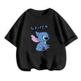 thumbnail image 5 of Conjunto de camiseta para niños, camiseta de dibujos animados de Disney Lilo Stitch, camiseta de manga linda de Stitch, camiseta gráfica Y2k, traje de camión para niñas y niños, 5 of 5