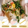 thumbnail image 4 of Uxcell 55 Yards Floral Bind Wire Wrap Twine, 2mm Floral Wire Vine Bind Wire Rustic Craft Wire for DIY Projects Flower Bouquet Making Wreath Gift Wrapping Wedding Decoration, Amarillo, 4 of 7