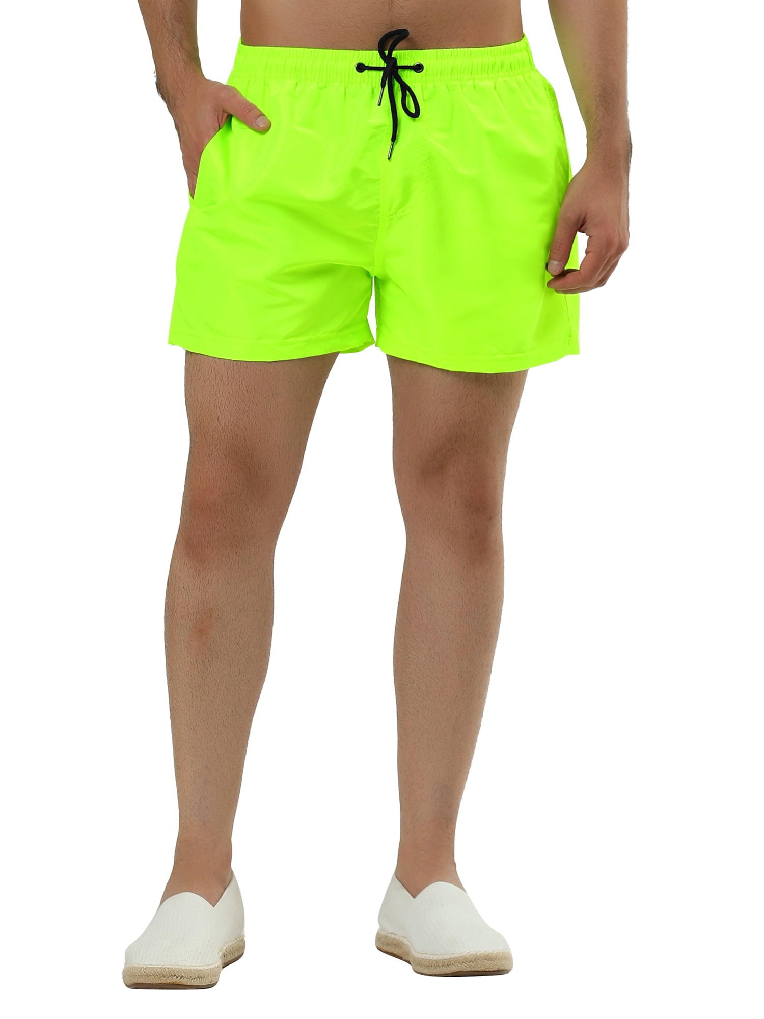 Lars Amadeus Men's Shorts Drawstring Waist Board Shorts Mesh Lining