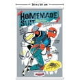 thumbnail image 3 of Marvel Animations' Your Friendly Neighborhood Spider-Man - Homemade Suit Wall Poster with Magnetic Frame, 22.375" x 34", 3 of 5