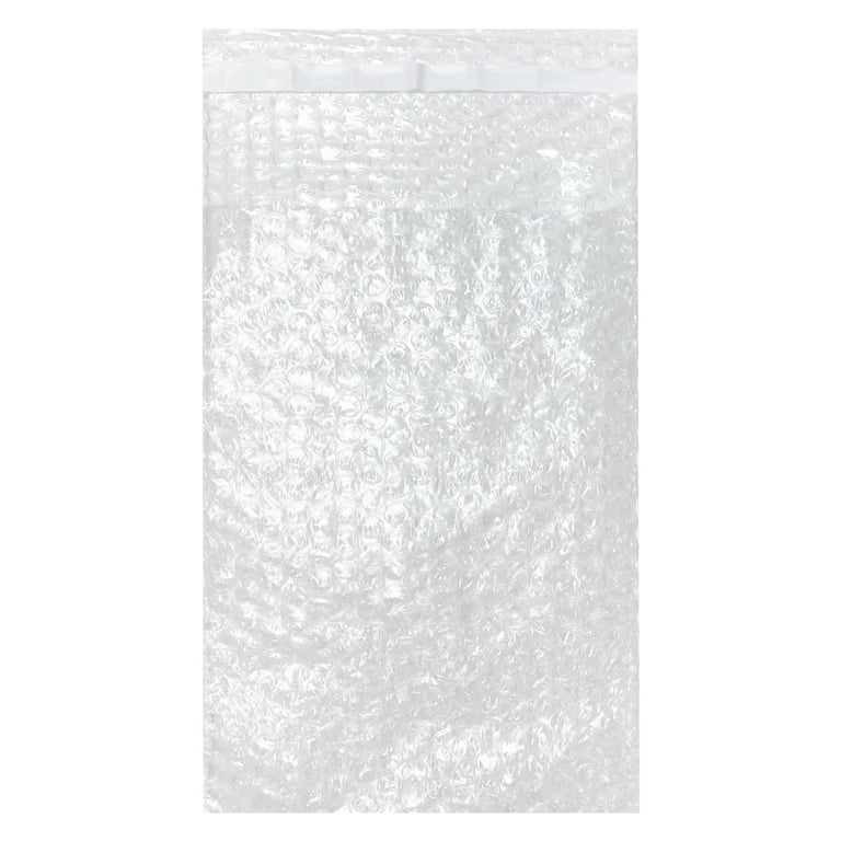 100 - 6x8.5 Bubble Out Pouches Bags Wrap Cushioning Self Seal Clear 6 x  8.5 