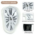 thumbnail image 2 of Melting Distorted Wall Clock Home Decoration Gift Surrealist Salvador Dali Style Clocks Surreal Distorted Wall Clock, 2 of 7