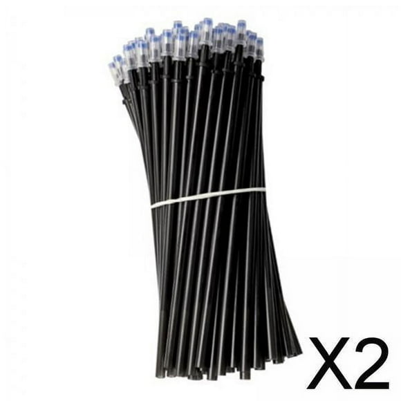 2x 20 Recambios de Bolígrafo Borrable de Tinta, Marcadores de Costura, Recambios de Bolígrafo de Gel de 0,5mm Que Desaparecen a Alta Temperatura para 2 piezas