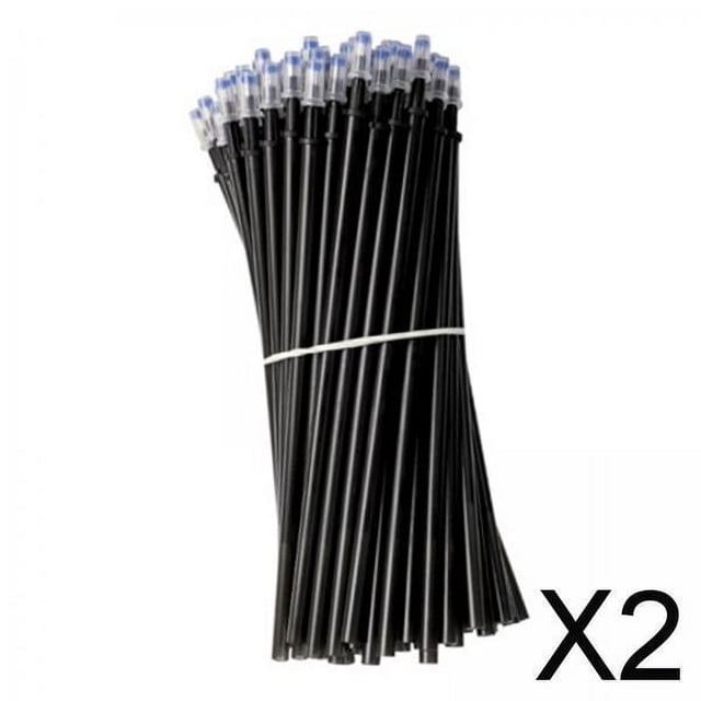 2x 20 Bolígrafos Borrables de Borrado Por Calor, Recambio de Bolígrafo de Gel de Repuesto, Herramientas de Escritura Portátiles de 0,5 Mm para Escribi 2 piezas