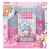 Nickolodeon Taste Beauty JoJo Siwa Nail DIY Kit with Over 80 Pieces! Create Your Own Nail Design