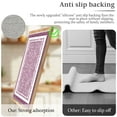 thumbnail image 3 of TECHVIDA Bathroom Rugs,Non-Slip Ultra Soft Bath Mat,Soft Absorbent Bathroom Rug,Machine Washable,(18"x26", Pink), 3 of 9