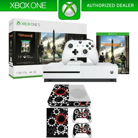 Microsoft Xbox One S 1 Tb Console Bundle With Tom Clancy S The Division 2 And Madden Nfl 19 For Xbox One