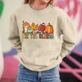 thumbnail image 2 of KimSoong Halloween Sweatshirt for Women Tis The Season Sweater Football Shirt Long Sleeve Crew Neck Shirt, 2 of 7