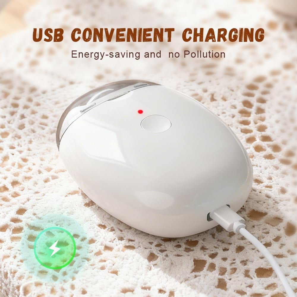 Universal Automatic Fingernail Grinder, Electric Nail Clipper with LED Light and 3 Speed Settings for Safe Nail Care, Smart Fingernail Clipper Perfect for Seniors and Baby (2pcs)