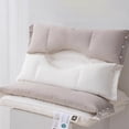 thumbnail image 1 of Pillows for Spine, Brushed Pillow Double-layer Cervical Spine Protection Removable to Help Sleep Special Non-collapsing Home Use, Side Sleeper Pillows for Adults(White, 23.6x15.5in), 1 of 6